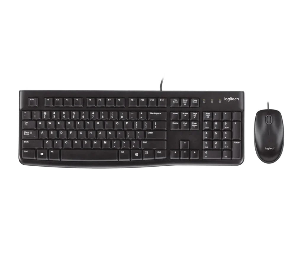 Kit Teclado e Mouse Logitech MK120