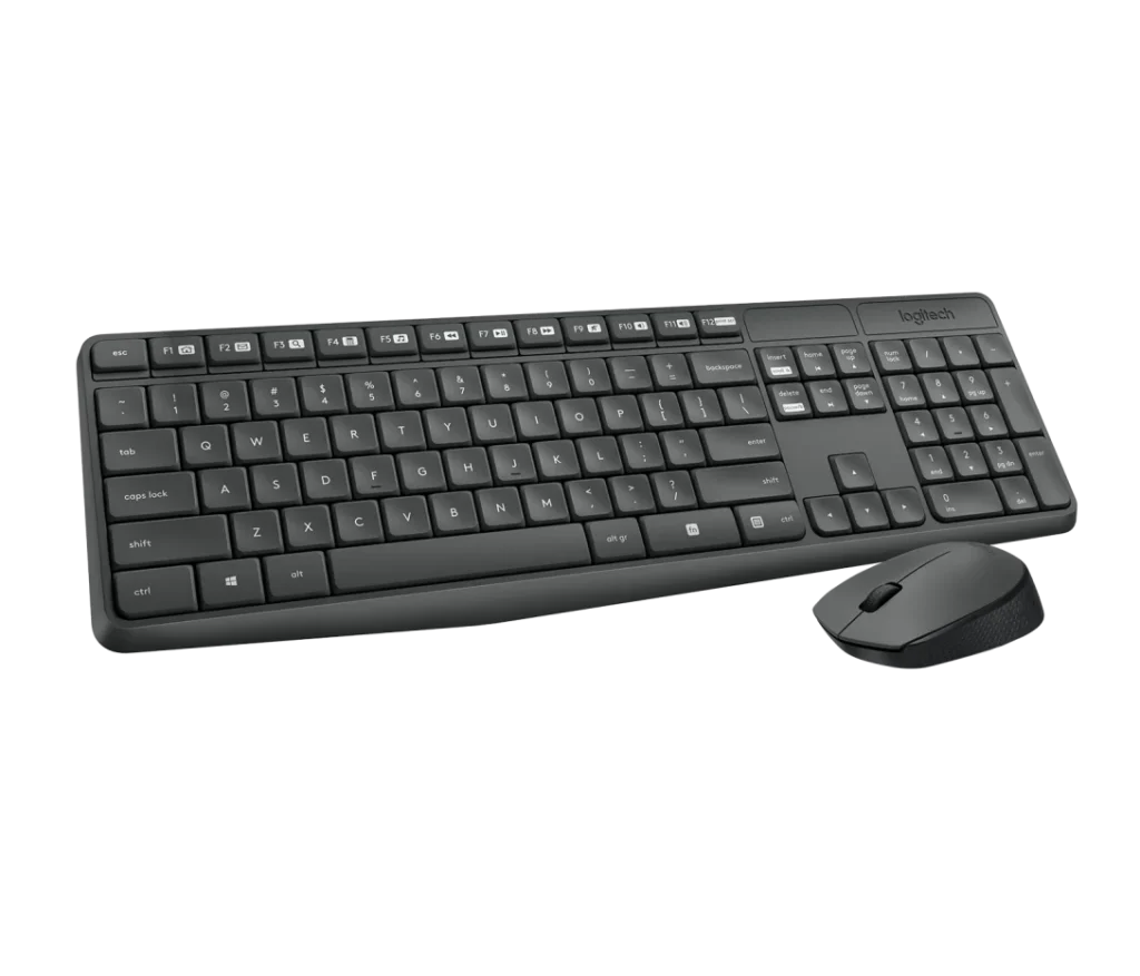 Kit Teclado e Mouse Logitech MK235